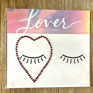 Taylor Swift LOVER Heart Shaped Face Gems